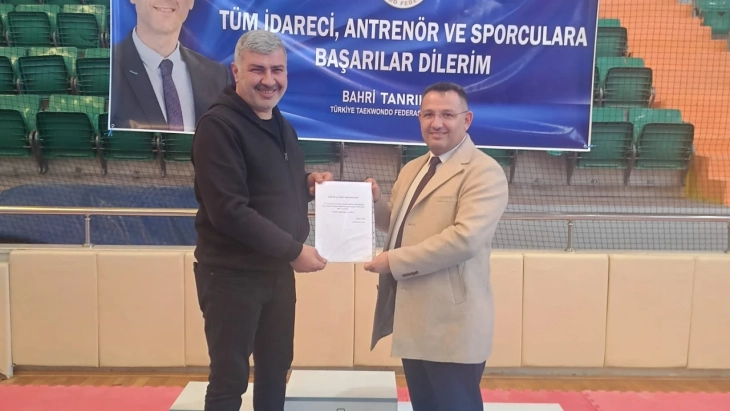 Nedim Türk Tekvando İl Temsilciliğine Atandı