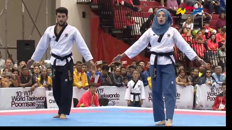 Tekvando Dünya Şampiyonları- Kübra DAĞLI Emirhan MURAN